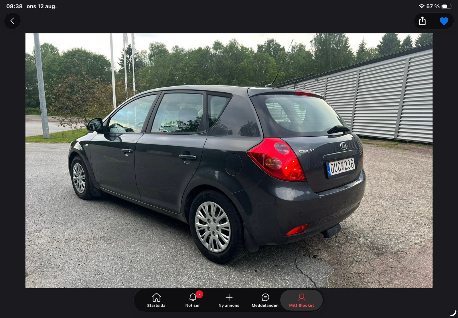Kia Ceed 1.6 CRDi 90 2009, bild 4/5