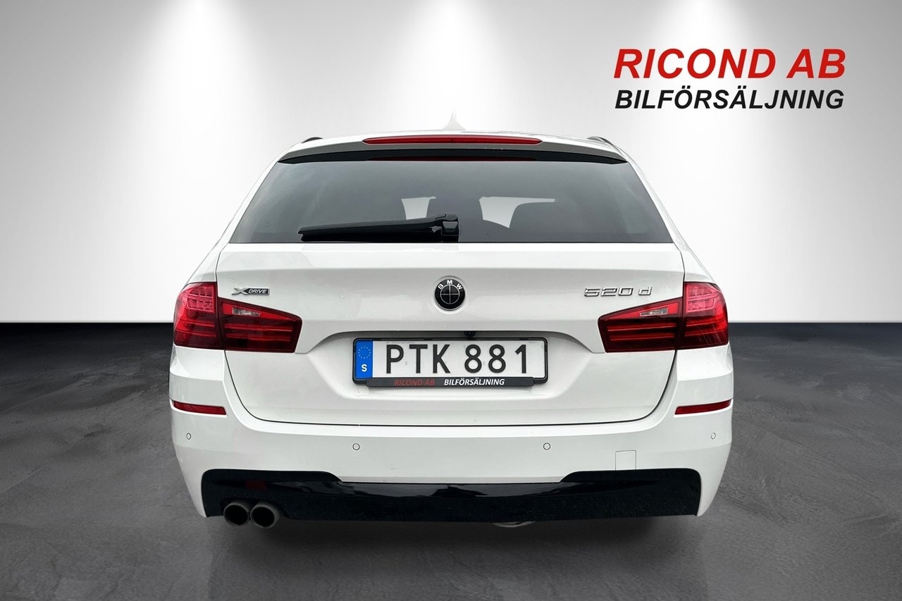 BMW 520d M Sport 2015, bild 6/10