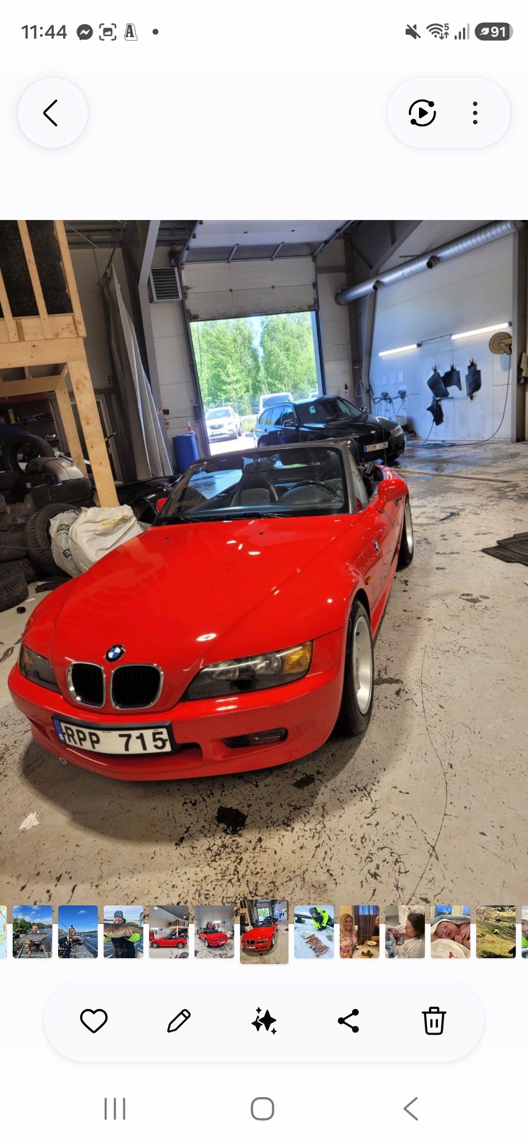 BMW Z3 1.8 Roadster Manuell 1996, bild 2/4