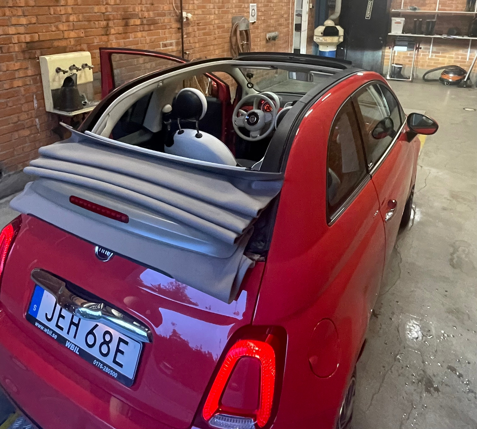 Fiat 500C 1.2 8V Manuell 2019, bild 7/10