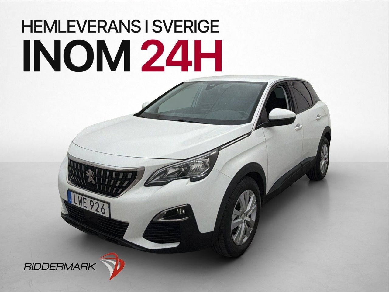 Peugeot 3008 BlueHDi 120hk Motorvärmare 2018, bild 3/10