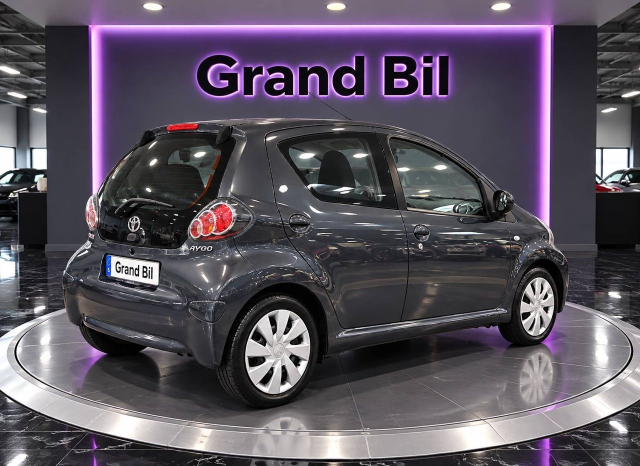 Toyota Aygo 5-dörrar 1.0 VVT-i Euro 5 2014, bild 4/10