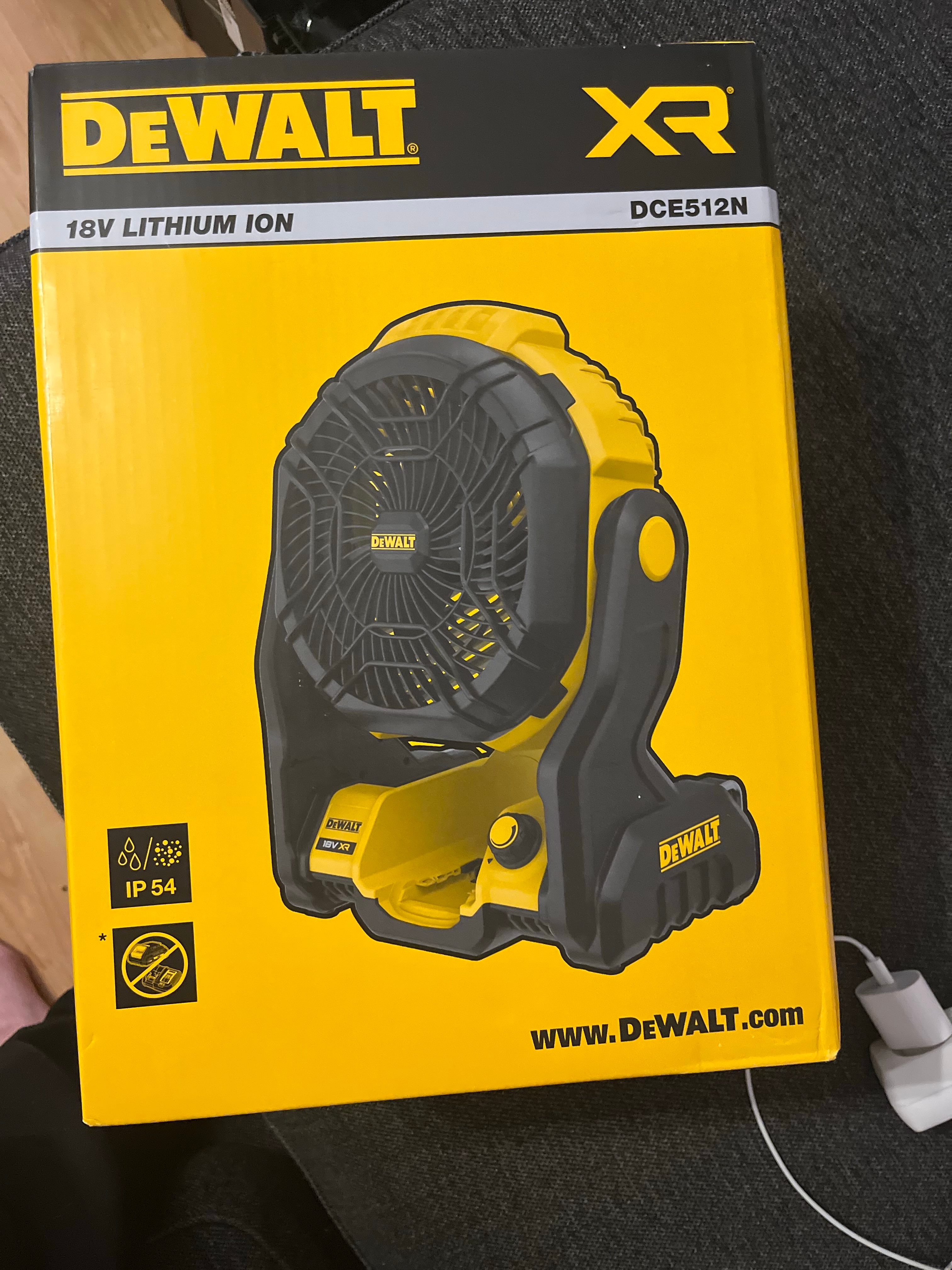 DeWalt DCE512N fläkt