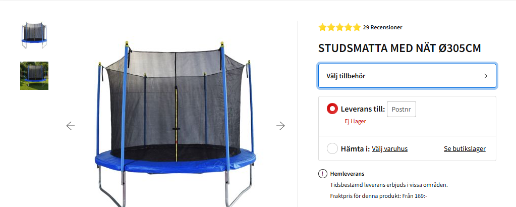 Studsmatta 305m Bauhaus
