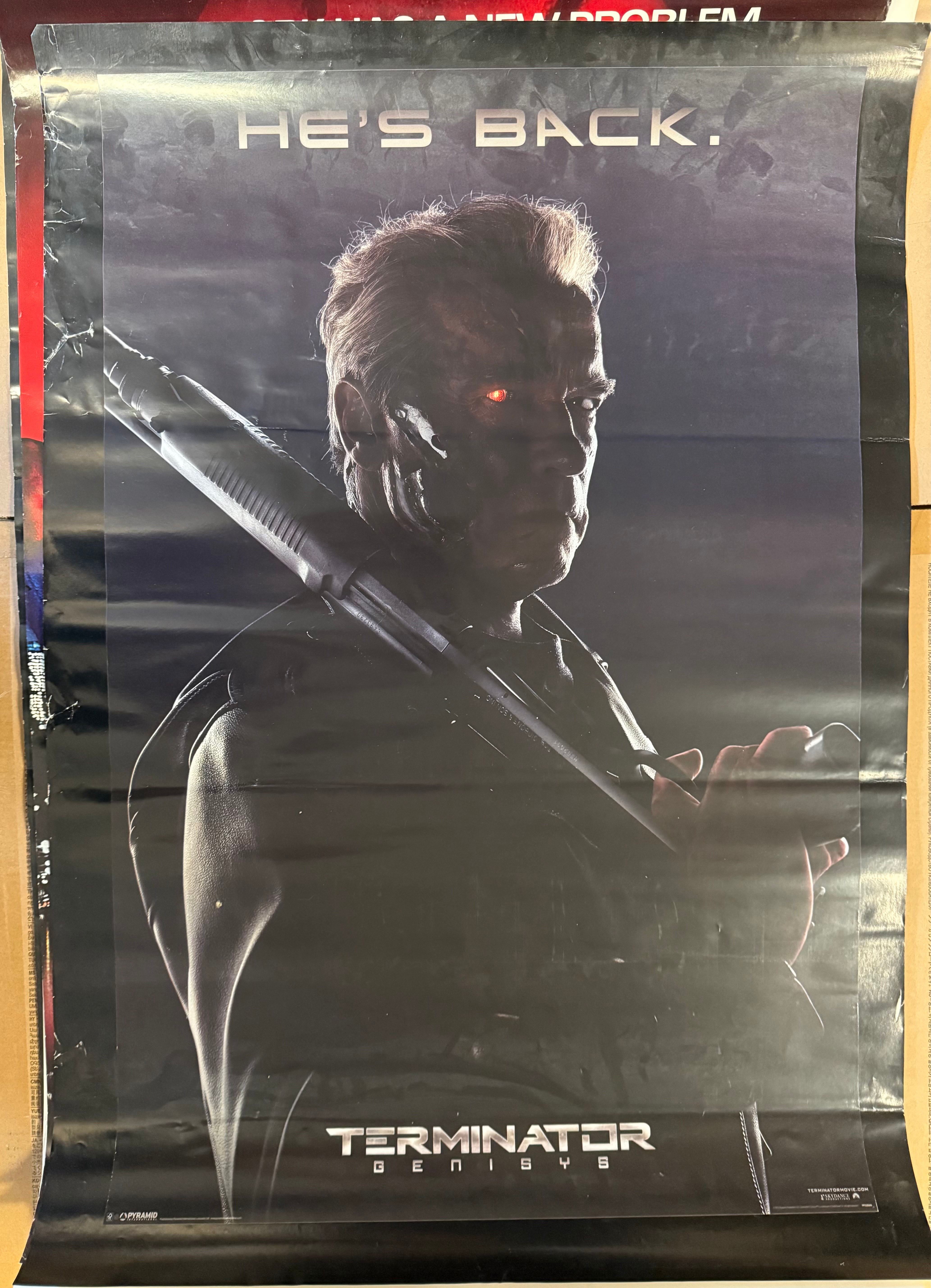 Terminator Genisys filmaffisch poster