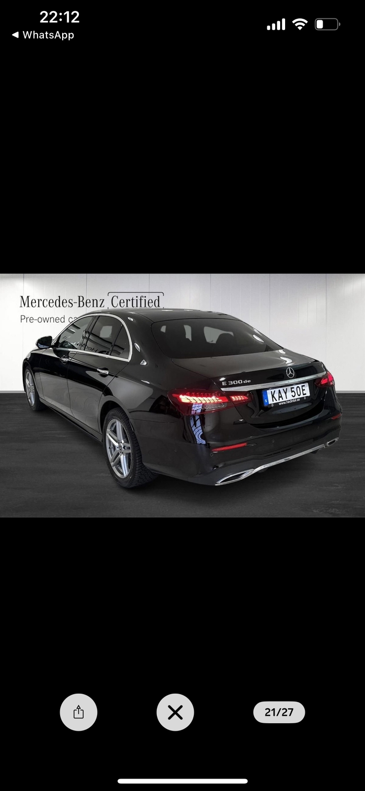 Mercedes-Benz E 300 de 2022, bild 5/10