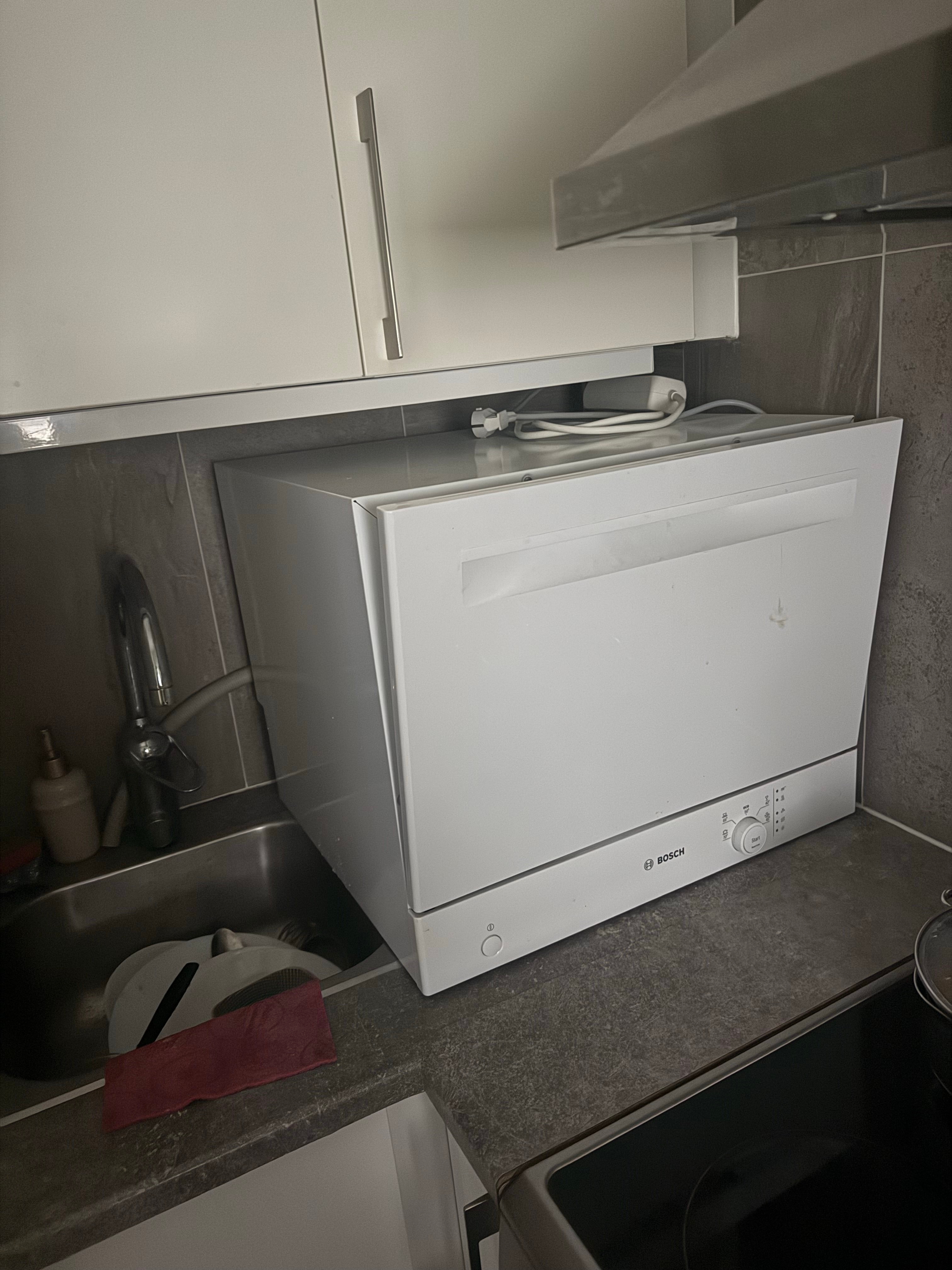 Bosch bänkdiskmaskin vit