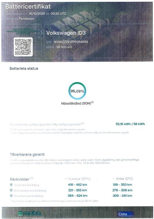 Volkswagen ID.3 Pro Performance Life 2023, bild 2/10