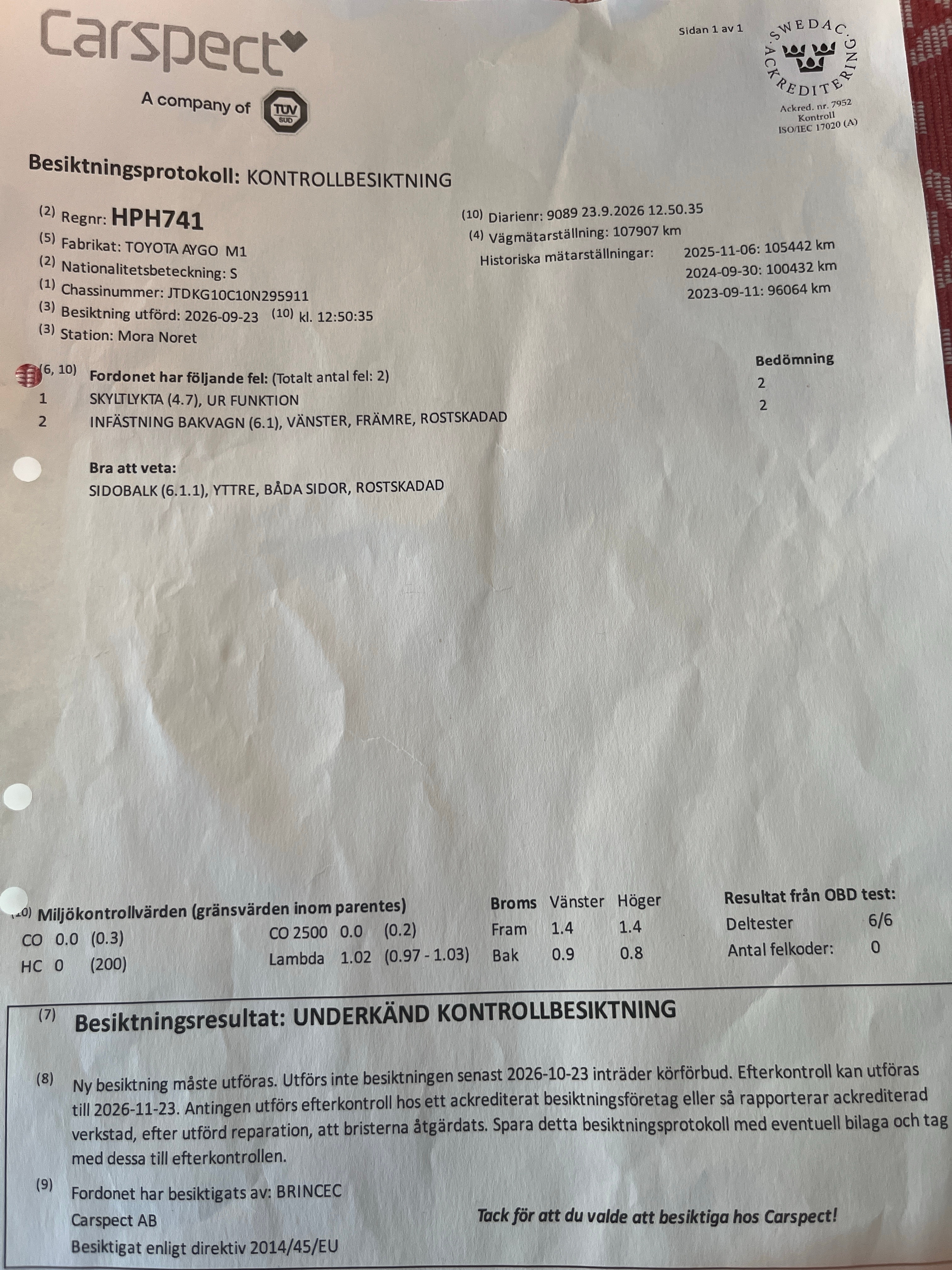 Toyota Aygo 1.0 2008, photo 6/6