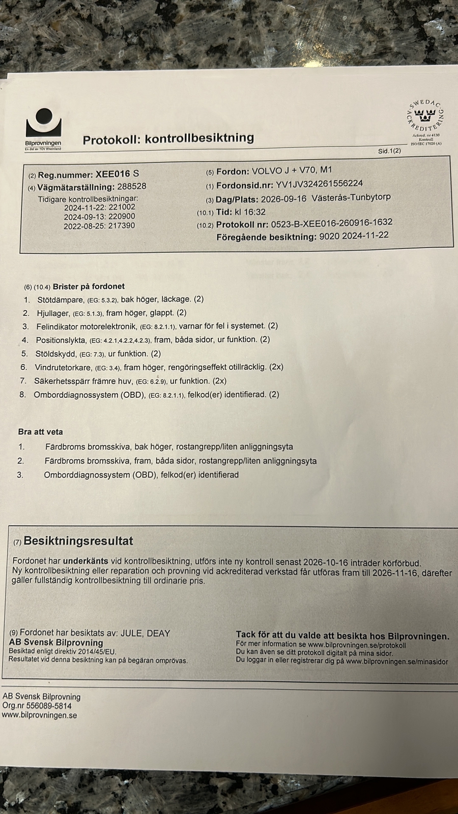 Volvo V70 2.4 Bi-Fuel CNG 2006, bild 6/6