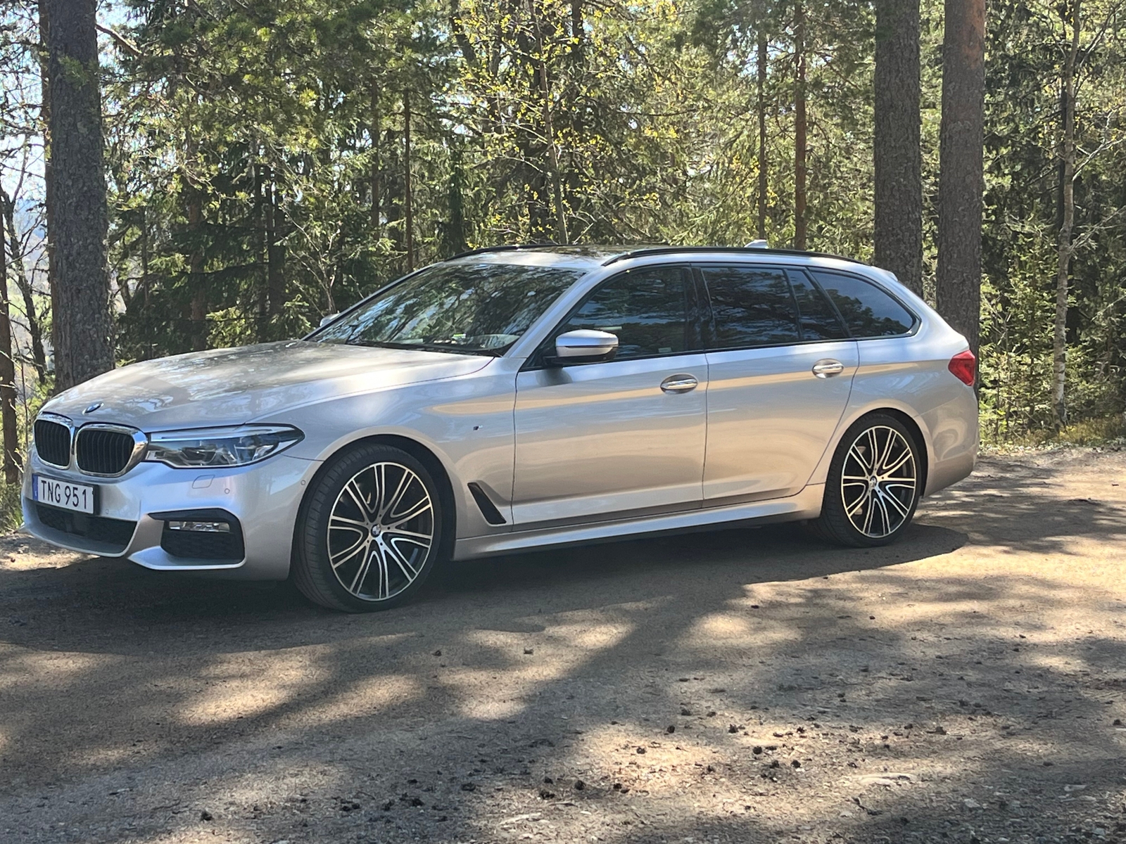 BMW 540d M Sport 2018, photo 4/10