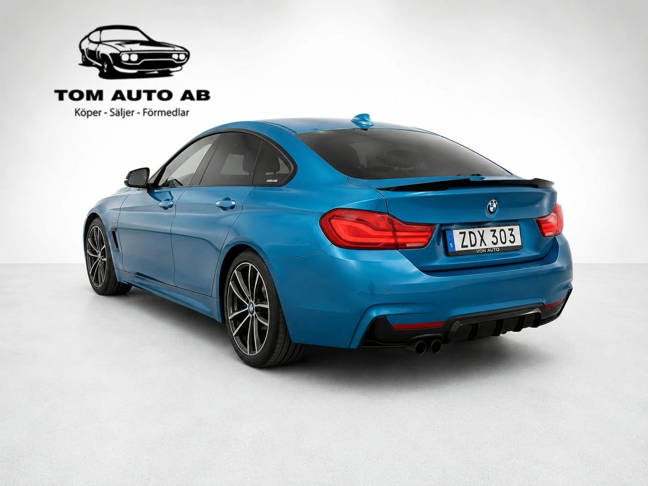 BMW 420d M Sport 2018, bild 6/10