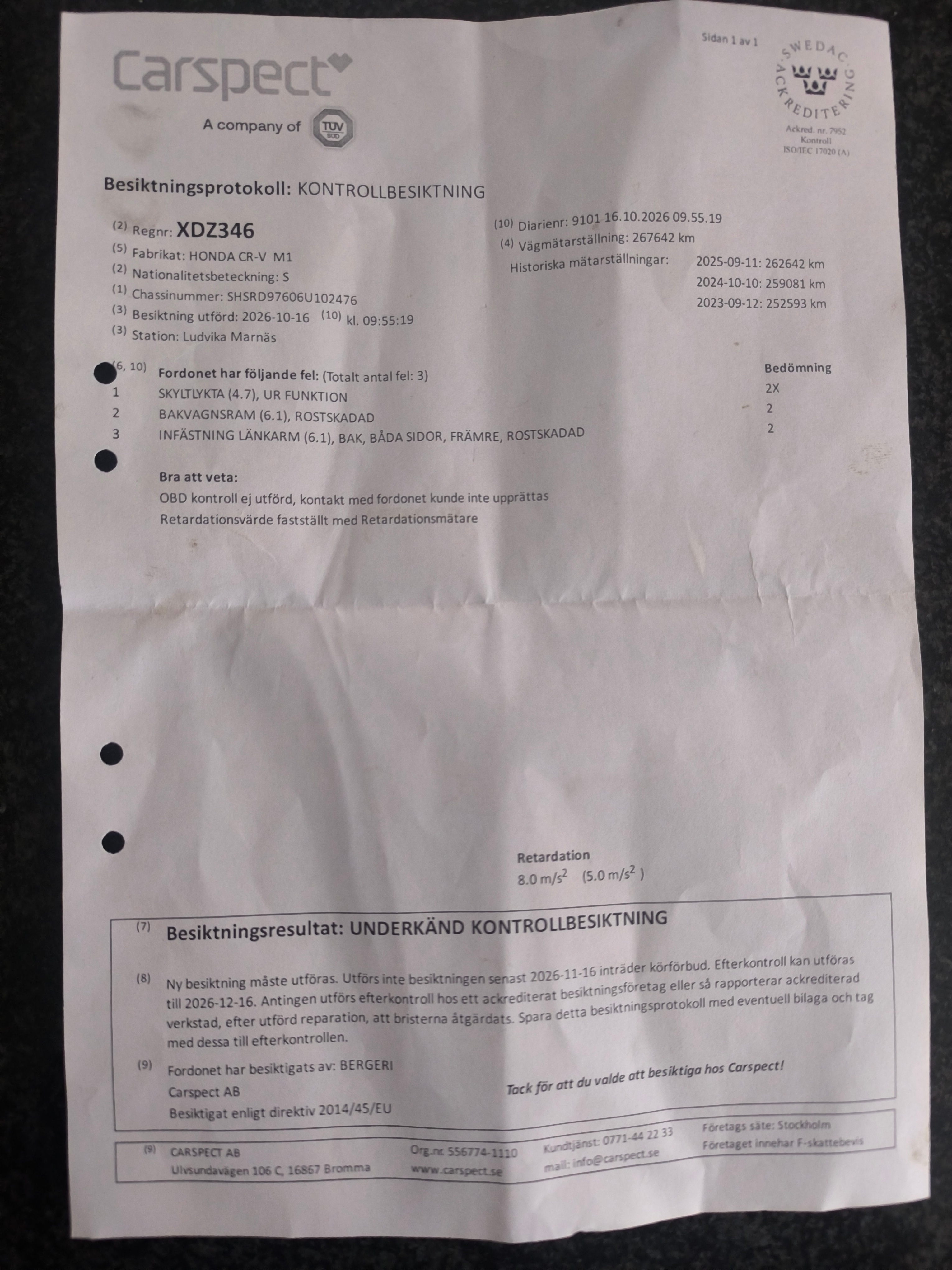 Honda CR-V 2006, bild 2/2