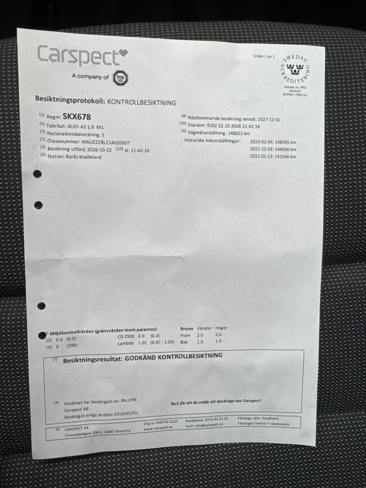 Audi A3 2001, bild 4/4