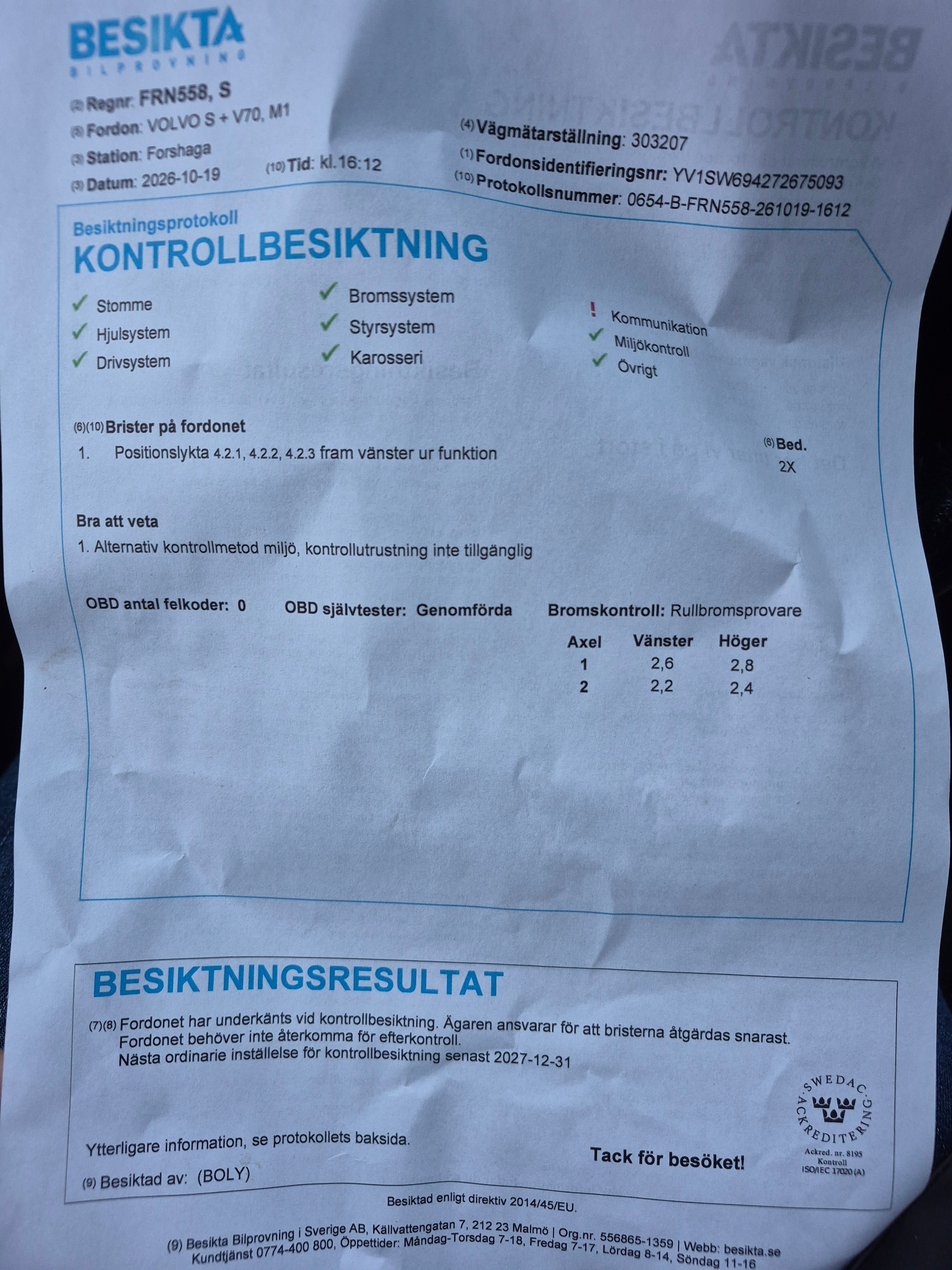 Volvo V70 2007, bild 6/6