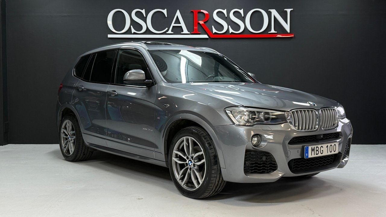 BMW X3 35d M Sport 2016, bild 2/10